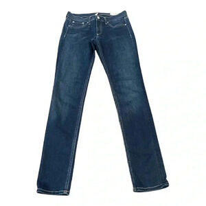 Rag & Bone Skinny Jeans Dark Wash Mid Rise Womens size 28
